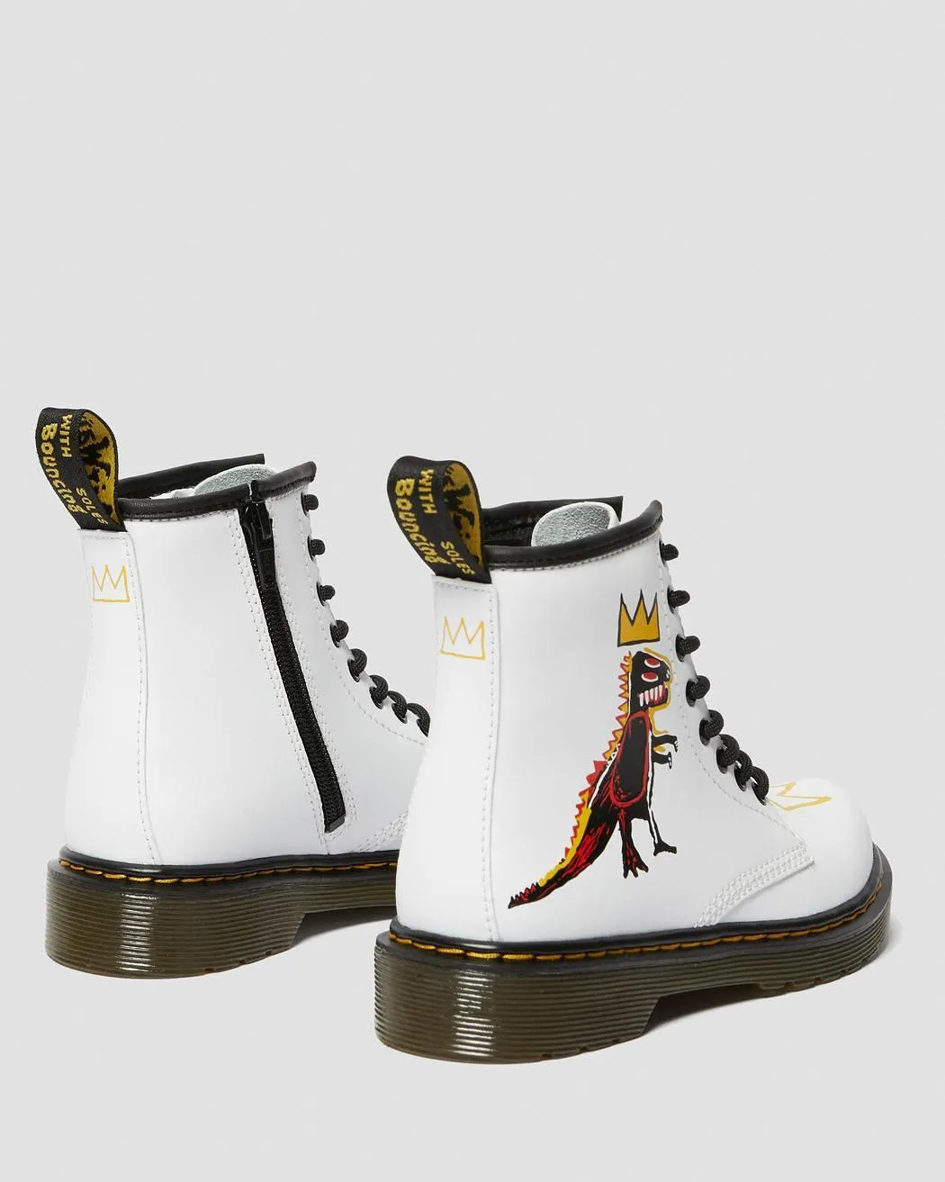 1460 Basquiat Leather Boots - Kids|-|Bottes en cuir 1460 Basquiat - Enfant