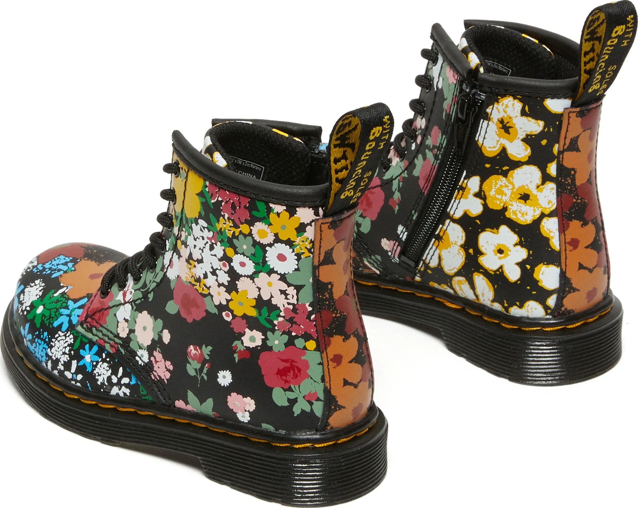 1460 Floral Mash Up Boots - Toddlers|-|Bottes 1460 Floral Mash Up - Tout-Petit