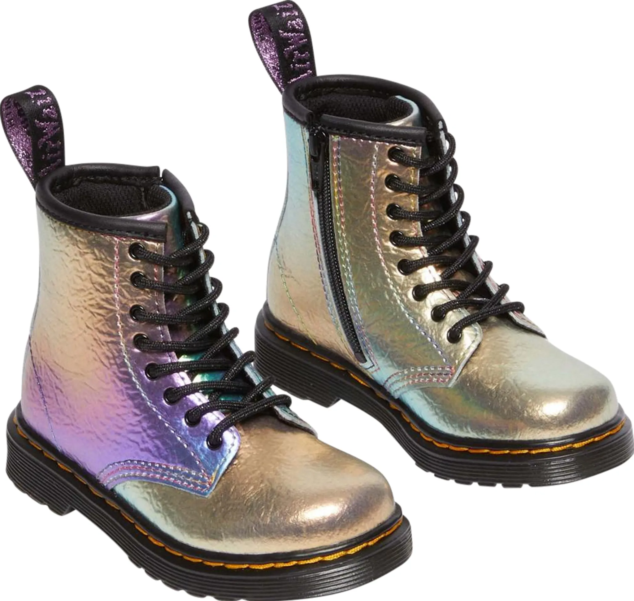 1460 Patent Leather Ankle Boots - Toddler|-|Bottes 1460 en cuir verni - Tout-petit