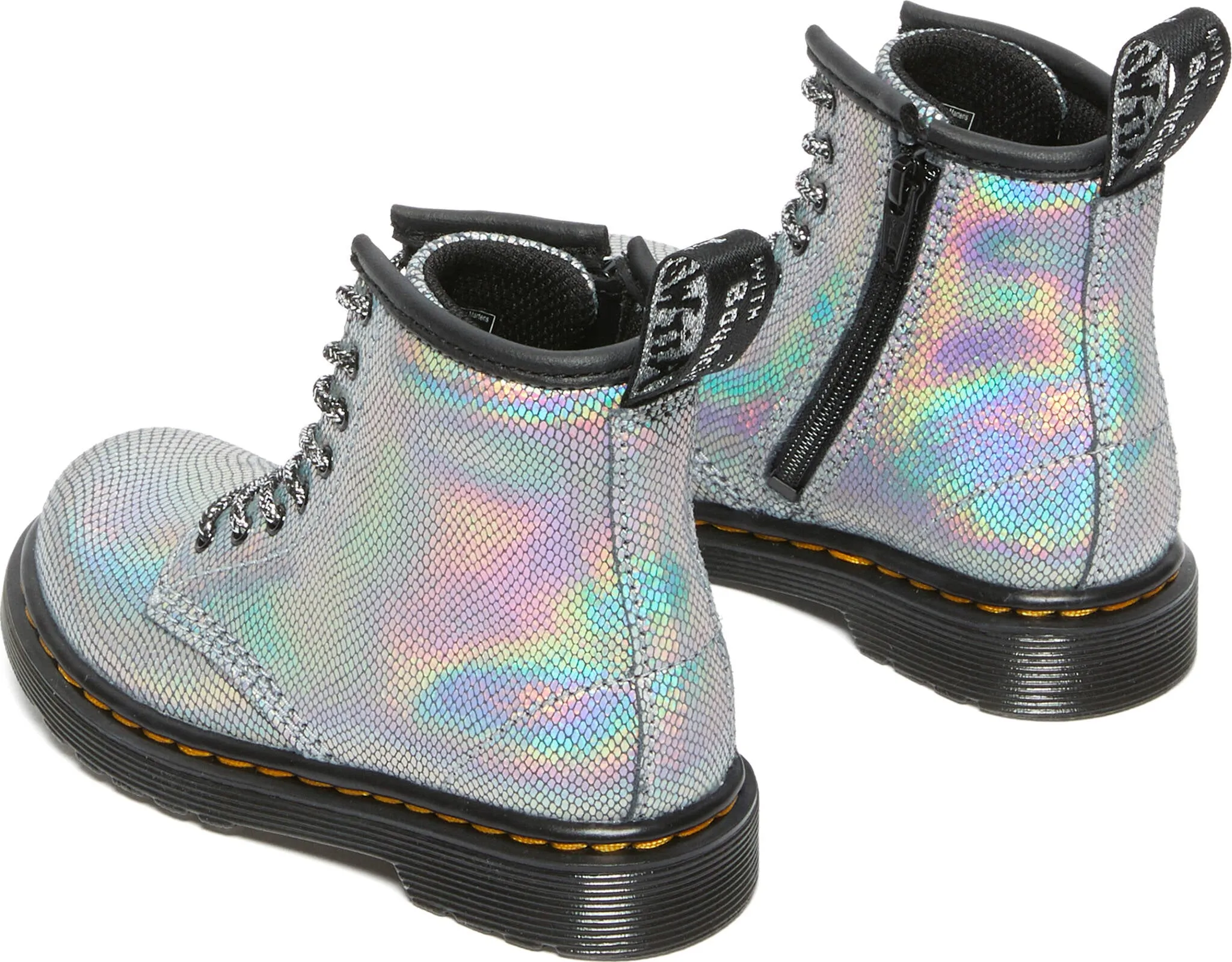 1460 Patent Leather Ankle Boots - Toddler|-|Bottes 1460 en cuir verni - Tout-petit