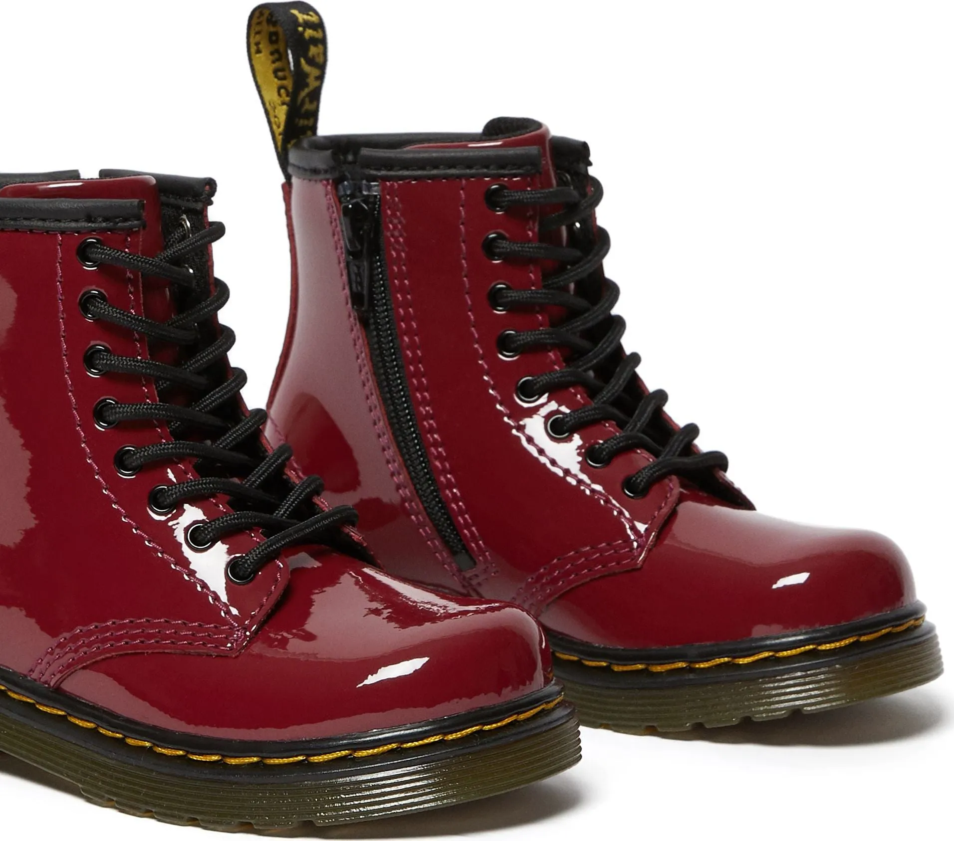 1460 Patent Leather Ankle Boots - Toddler|-|Bottes 1460 en cuir verni - Tout-petit