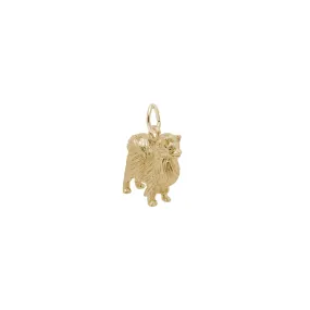 3D Pomeranian Dog Pendant