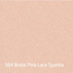 994 Bridal Pink Lace Sparkling Glitter Adhesive Vinyl | Oracal 851