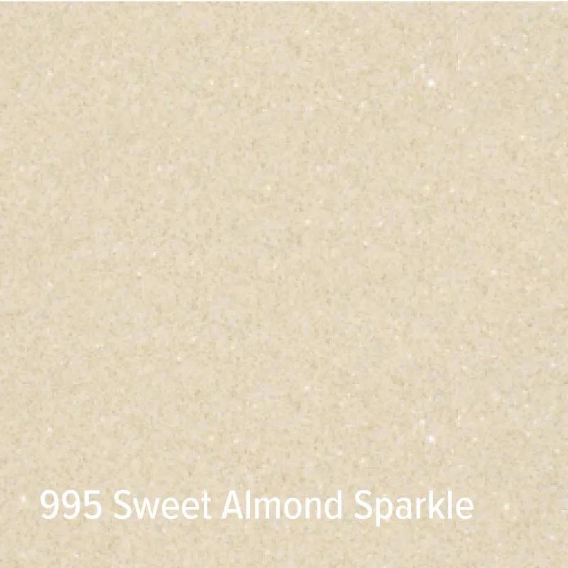 995 Sweet Almond Sparkling Glitter Adhesive Vinyl | Oracal 851