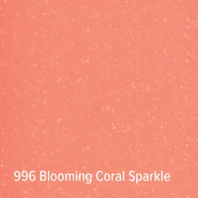 996 Blooming Coral Sparkling Glitter Adhesive Vinyl | Oracal 851