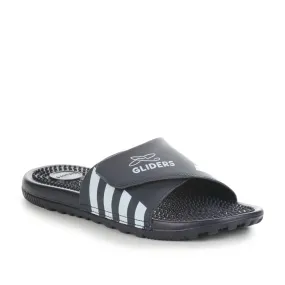 A-HA By Liberty Blue Slides For Men ADAM