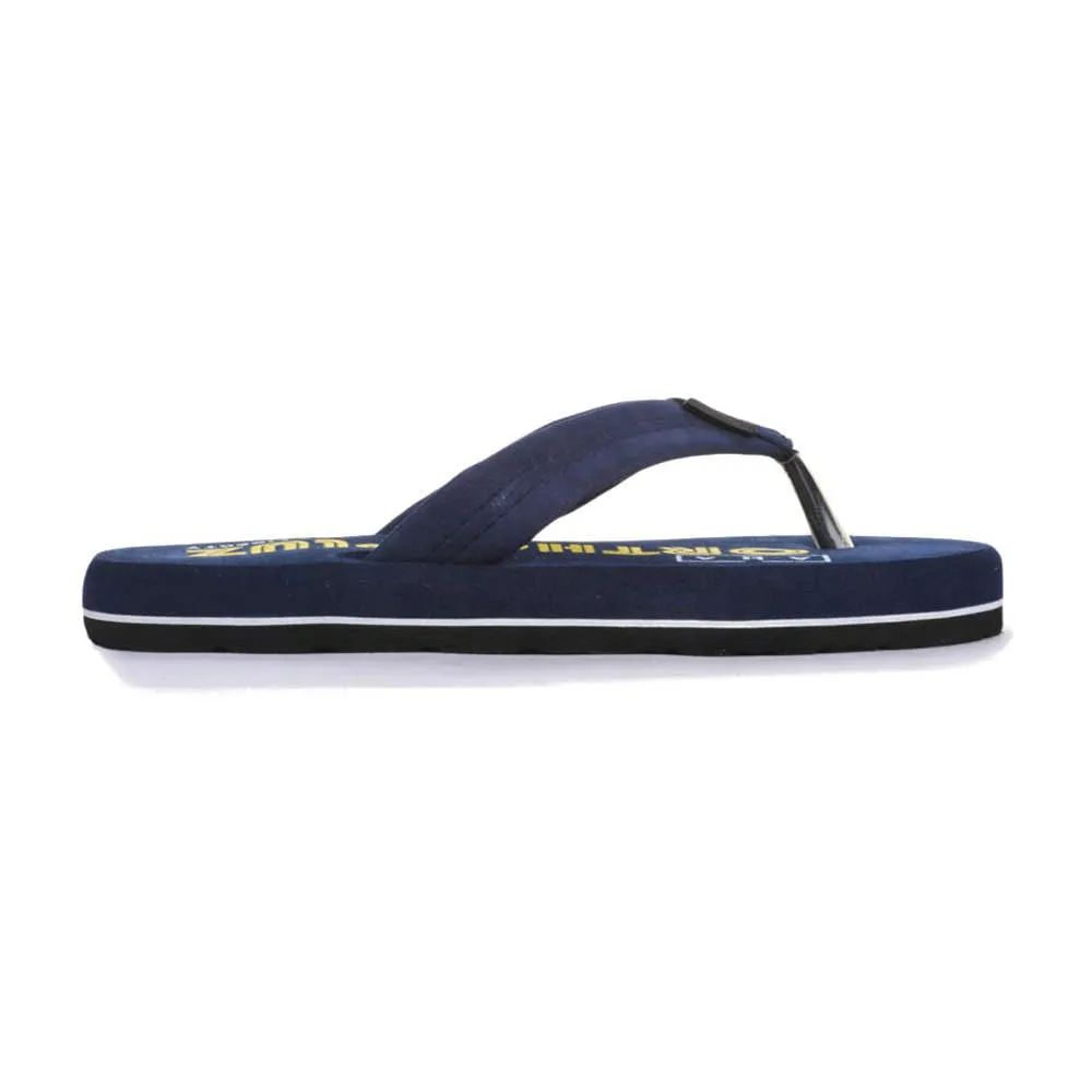 A-HA Casual Blue Flip-Flops For Men ORTHO-1 By Liberty