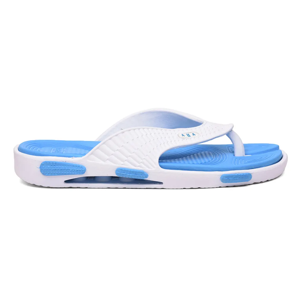 A-HA Casual Sky Blue Slipper For Men SHOKER-M10 By Liberty