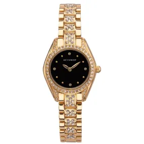 Accurist 8350 Ladies Gold Classic Stainless Steel Watch