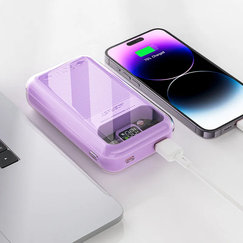 ACEFAST M2 SPARKLING SERIES 30W FAST CHARGING POWER BANK 20000MAH (CHERRY BLOSSOM) Power Bank (30W)