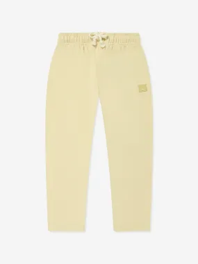 Acne Studios Kids Logo Joggers in Sand Green