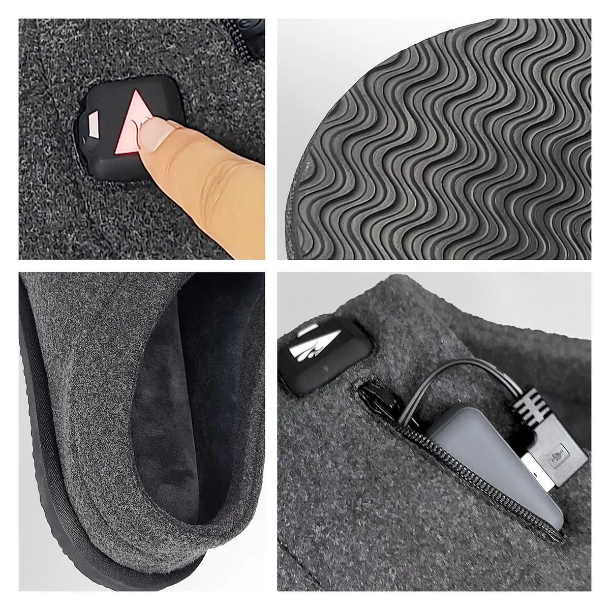 ActionHeat 5V Battery Heated Slippers