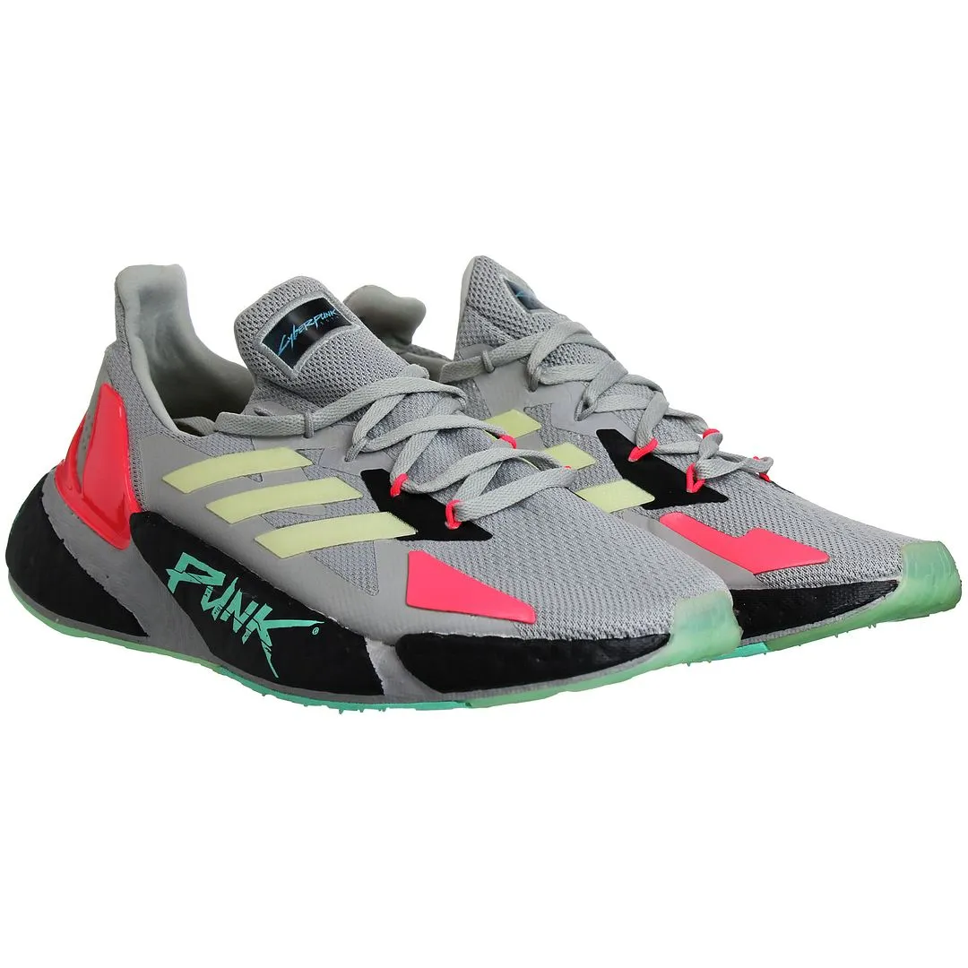 Adidas Cyberpunk 2077 x X9000L4 Mens Grey Running Trainers