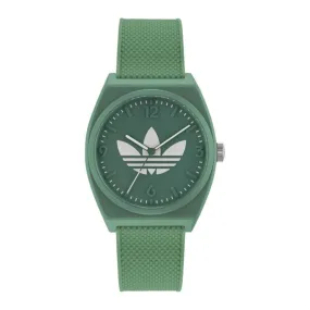 Adidas Project Green Dial And Resin Strap Unisex Watch AOST23050