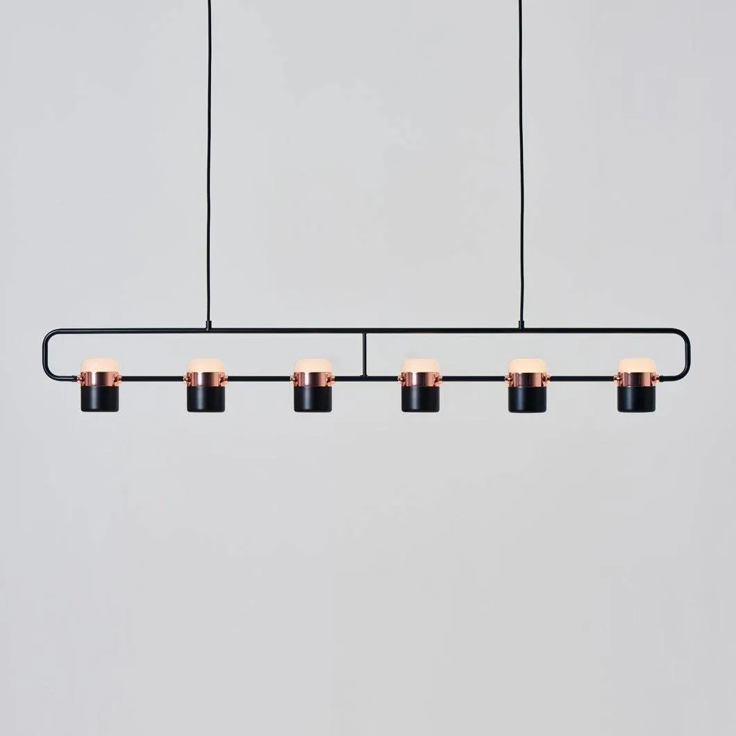 Adjustable Glass Pendant Light