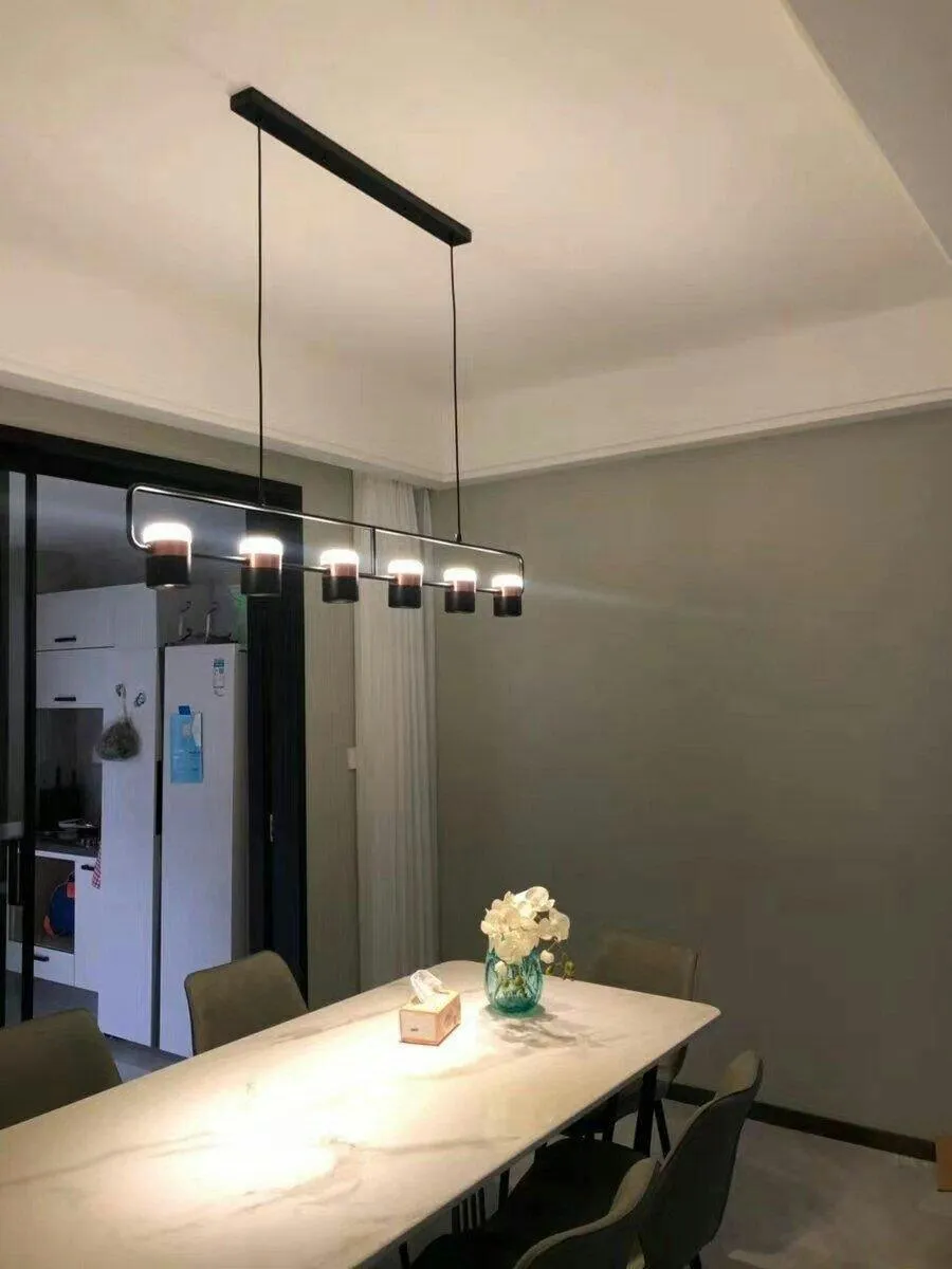 Adjustable Glass Pendant Light