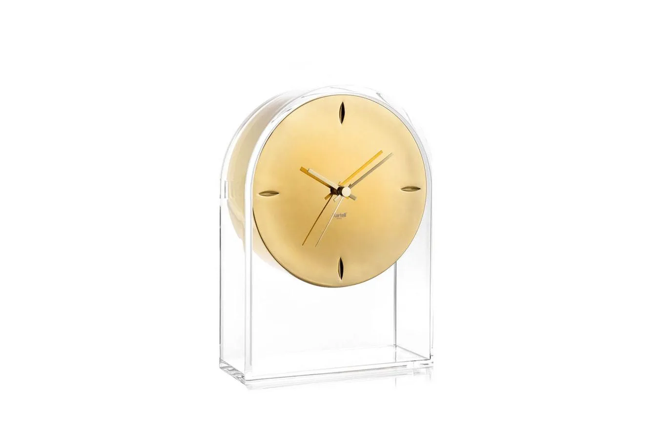 Air du Temps Clock - Metallic