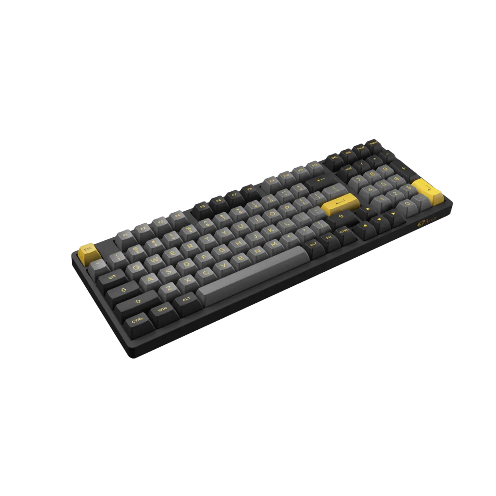 AKKO BLACK & GOLD 3098B MECHANICAL KEYBOARD (AKKO SWITCH JELLY PINK)