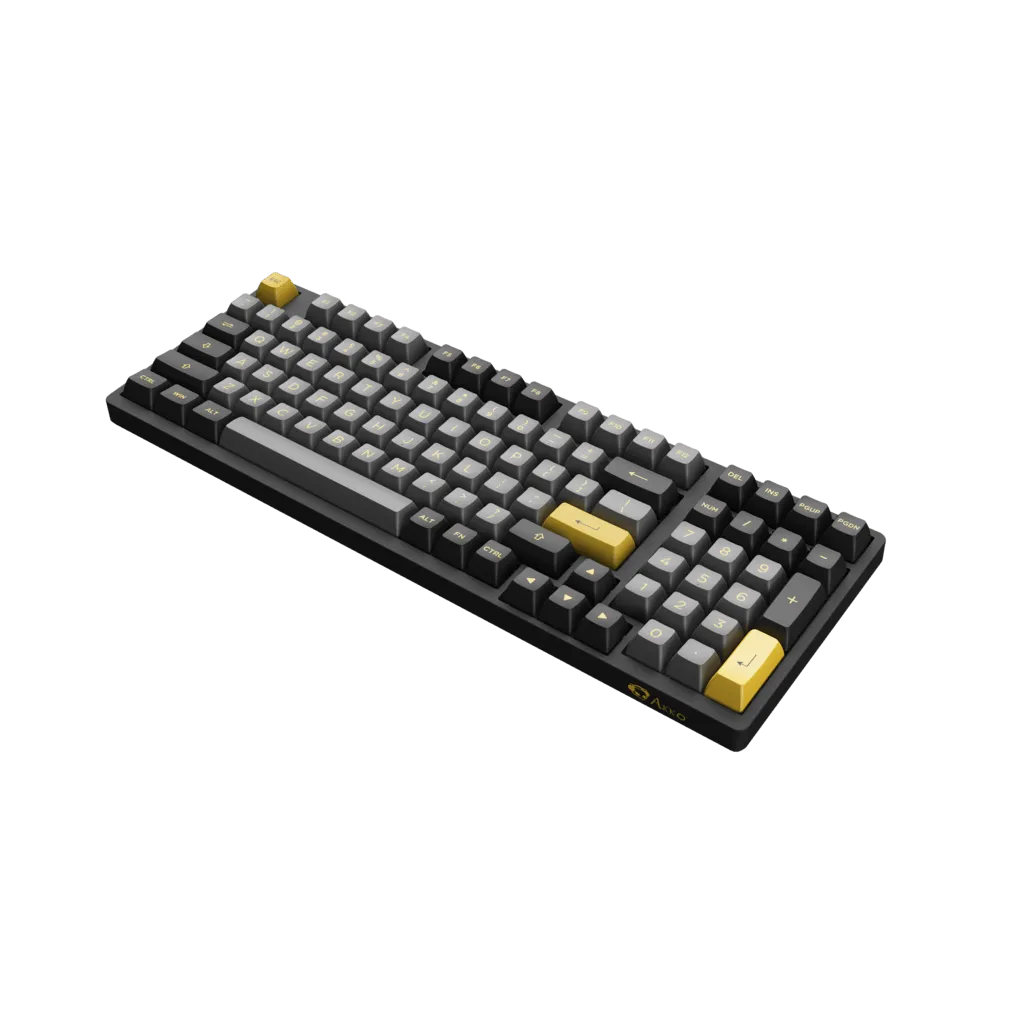 AKKO BLACK & GOLD 3098B MECHANICAL KEYBOARD (AKKO SWITCH JELLY PINK)