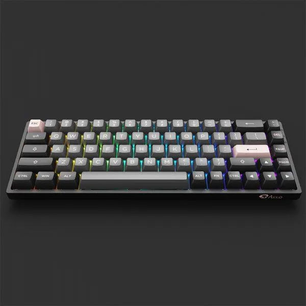 AKKO BLACK & PINK 3068B MECHANICAL KEYBOARD (AKKO SWITCH JELLY PINK)