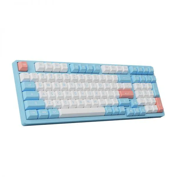 AKKO Doll Of The Princess 3098B Multi-Modes RGB Mechanical Keyboard (AKKO CS Jelly Pink)