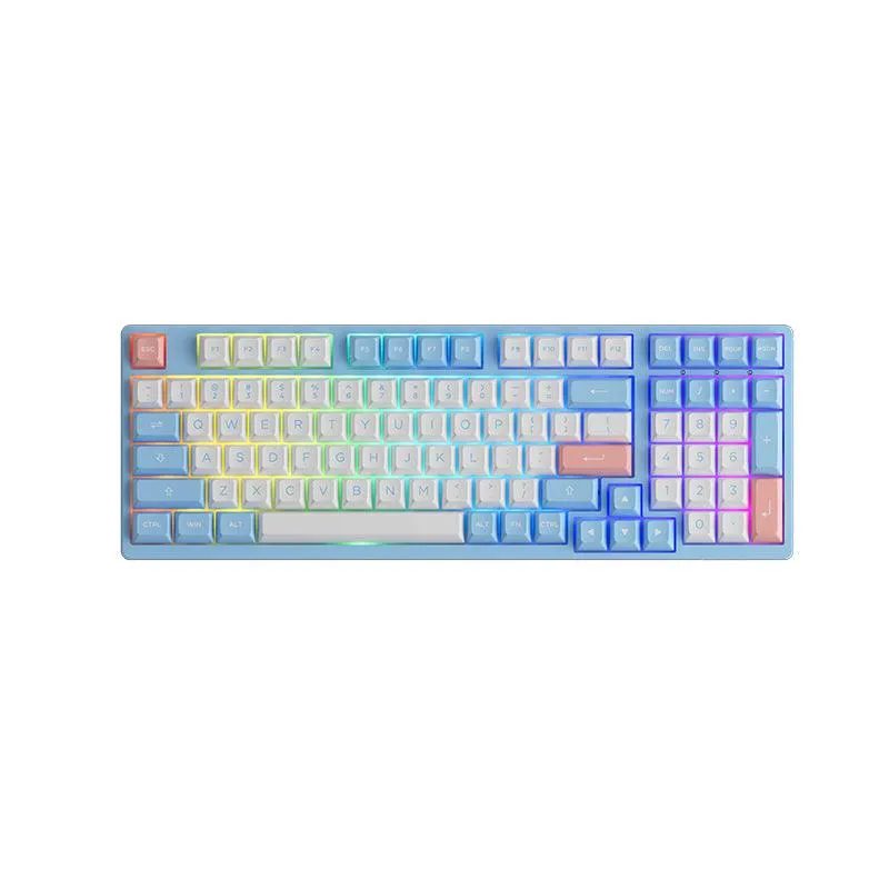 AKKO Doll Of The Princess 3098B Multi-Modes RGB Mechanical Keyboard (AKKO CS Jelly Pink)