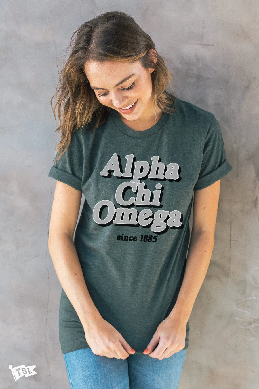 Alpha Chi Omega McJagger Tee