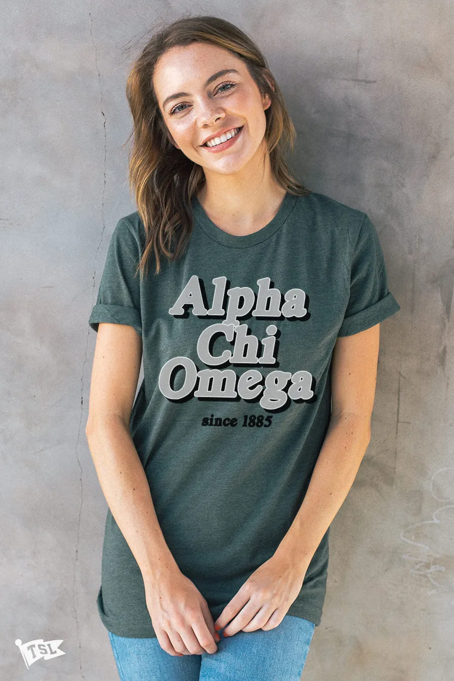 Alpha Chi Omega McJagger Tee