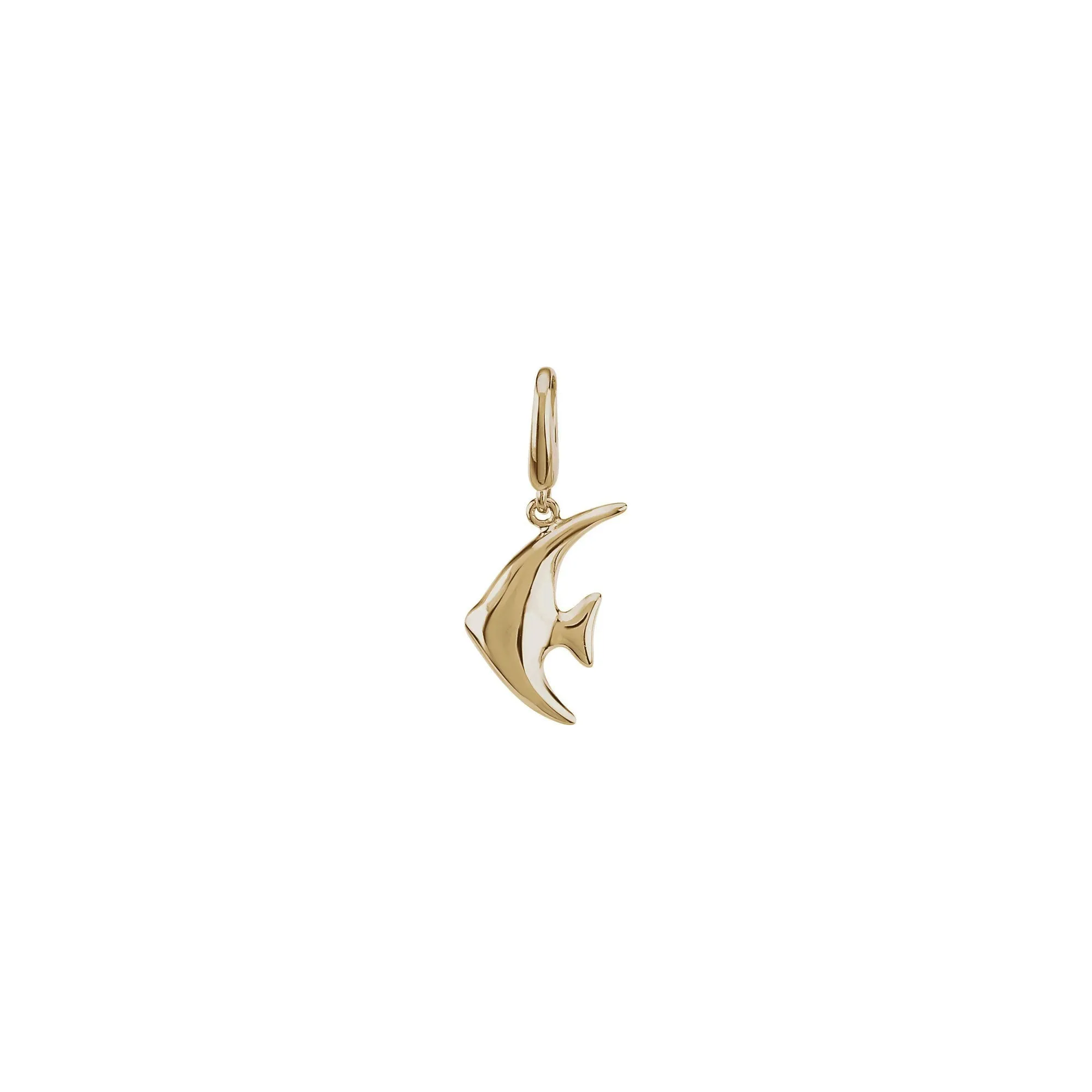 Angel Fish 3D Pendant (14K)