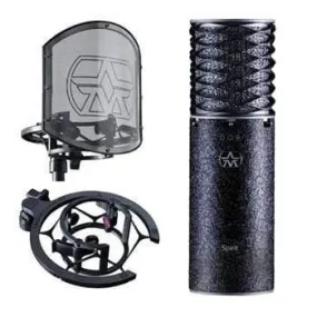 Aston Microphones Spirit Large-Diaphragm Microphone Bundle - Black