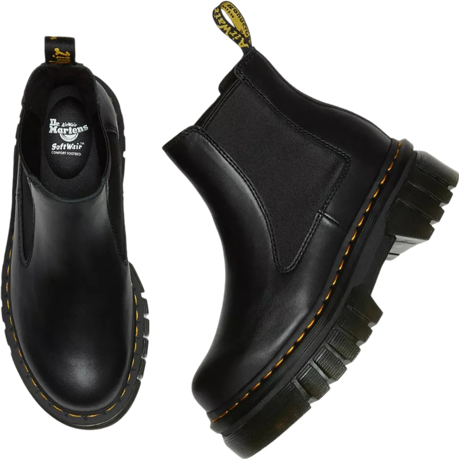 Audrick Nappa Leather Platform Chelsea Boots - Women's|-|Bottes à plateforme en cuir Nappa Chelsea Audrick - Femme