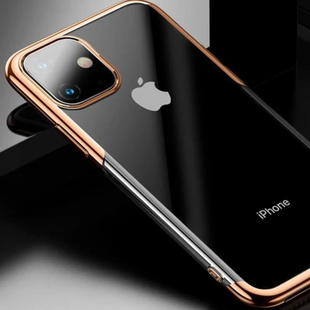 Baseus iPhone 11 Series Ultra-Thin Transparent Sparkling Edge Case