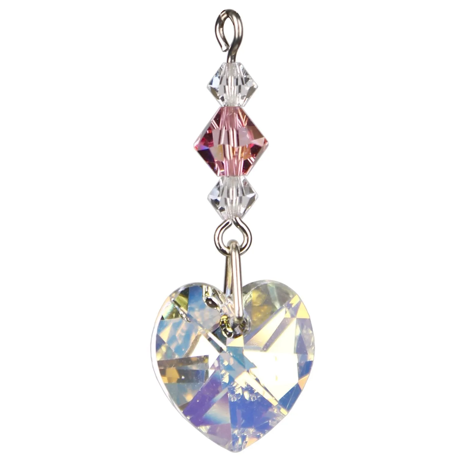 Birthstone Angel Crystal Suncatcher - October