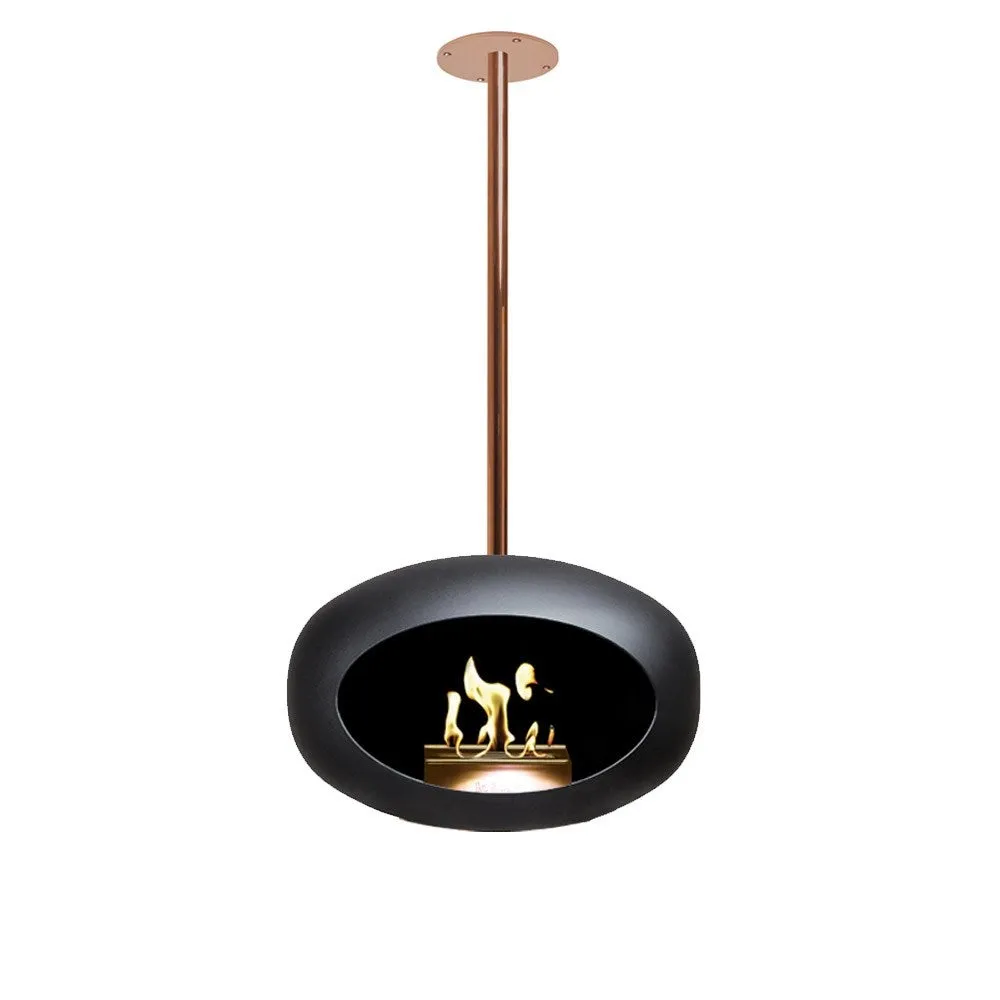 Black Sky Bioethanol Fire - Rose Gold - Le Feu