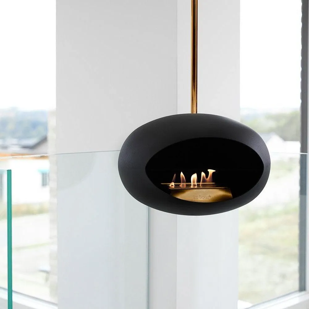 Black Sky Bioethanol Fire - Rose Gold - Le Feu