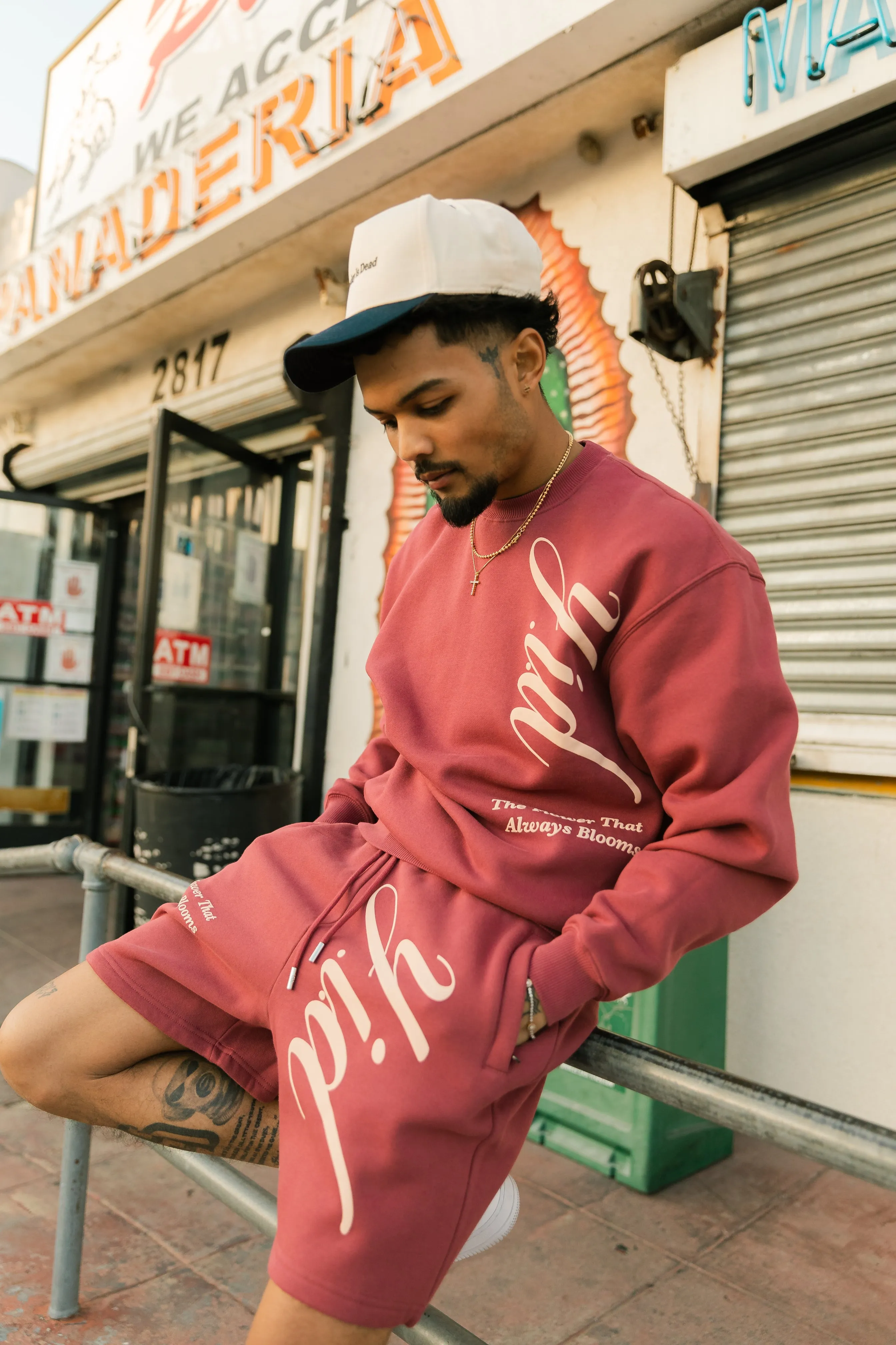 BLOOM CREWNECK MAUVE