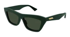 Bottega Veneta Sunglass Unisex Green BV1121S-007