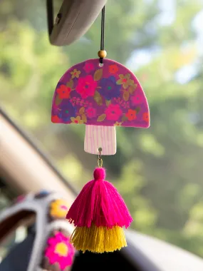 Car Air Freshener - Purple Mushroom