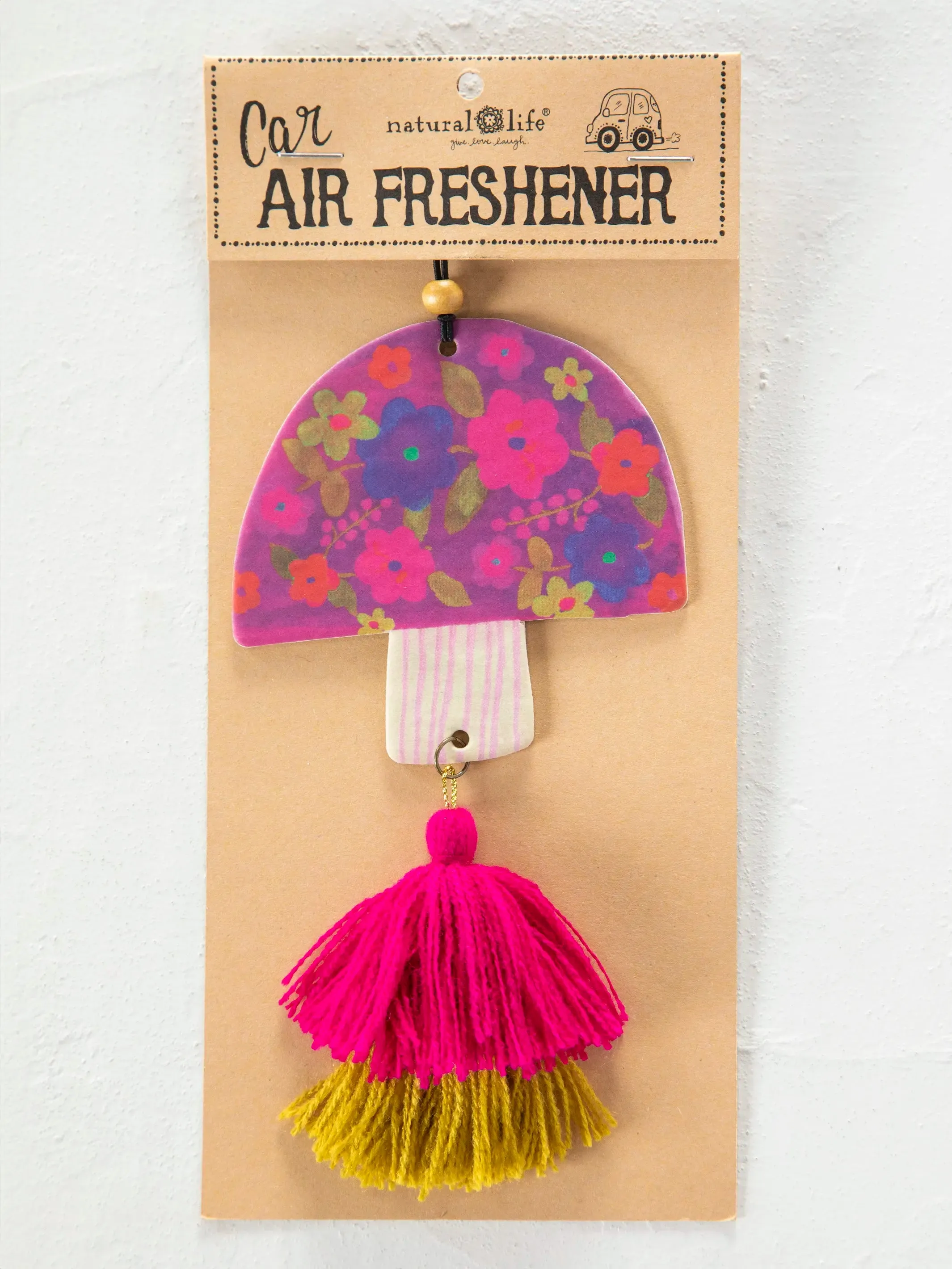 Car Air Freshener - Purple Mushroom