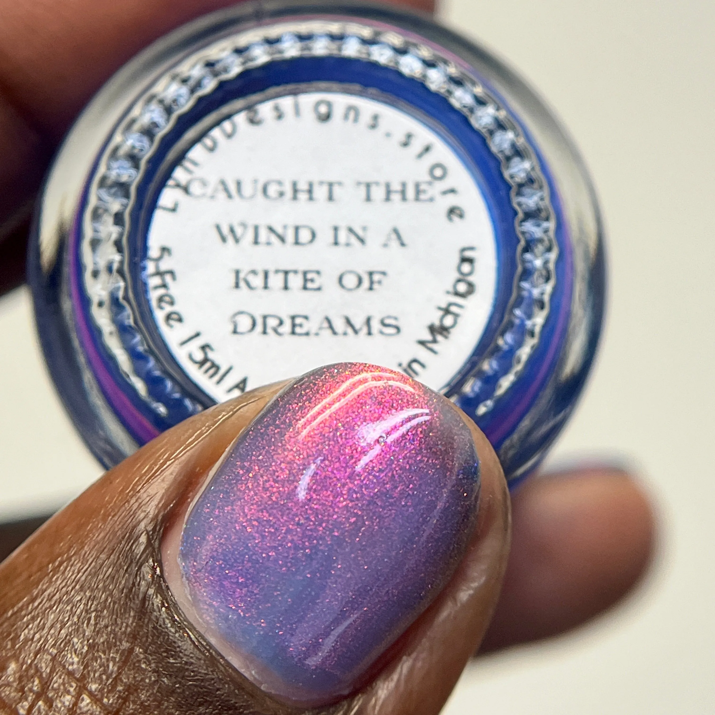 Caught the Wind in a Kite of Dreams from the “Stardust Shimmers PT2” Collection 5-free 15ml