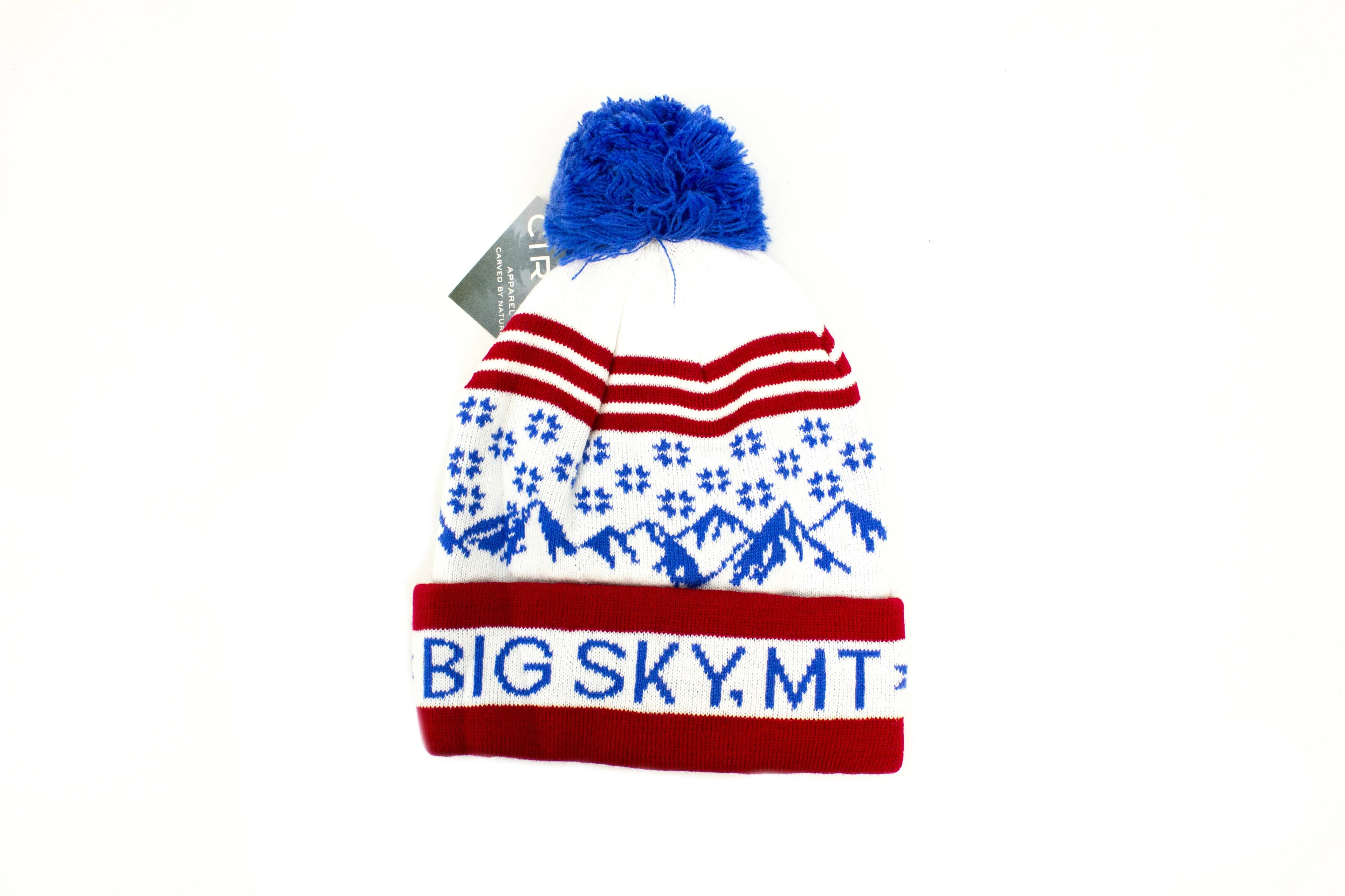 Cirque Mountain Big Sky Snowing Mountains Hat