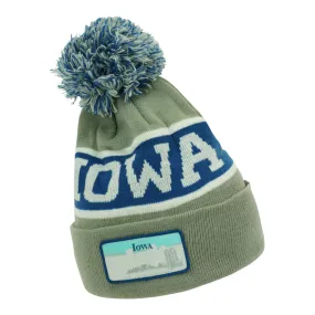 Cirque Mountain Iowa License Plate Beanie