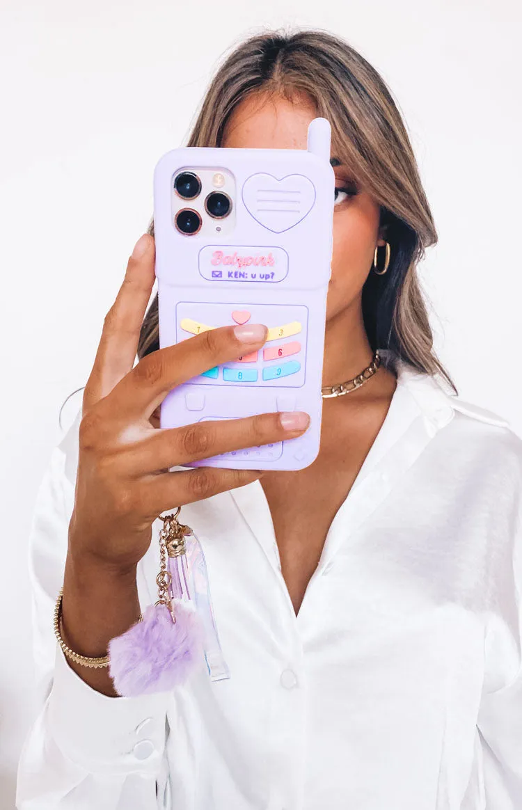 Clueless iPhone 12 Pro Case Purple