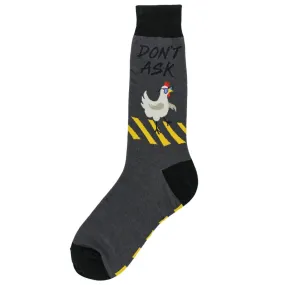 Cross The Road Men's Crew Socks