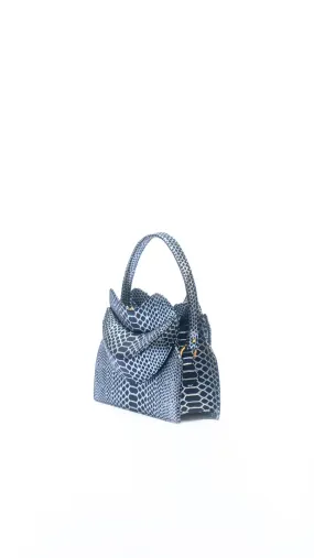 Dada Pedon Luna Midnight Crystal Zipper Mini tote bag