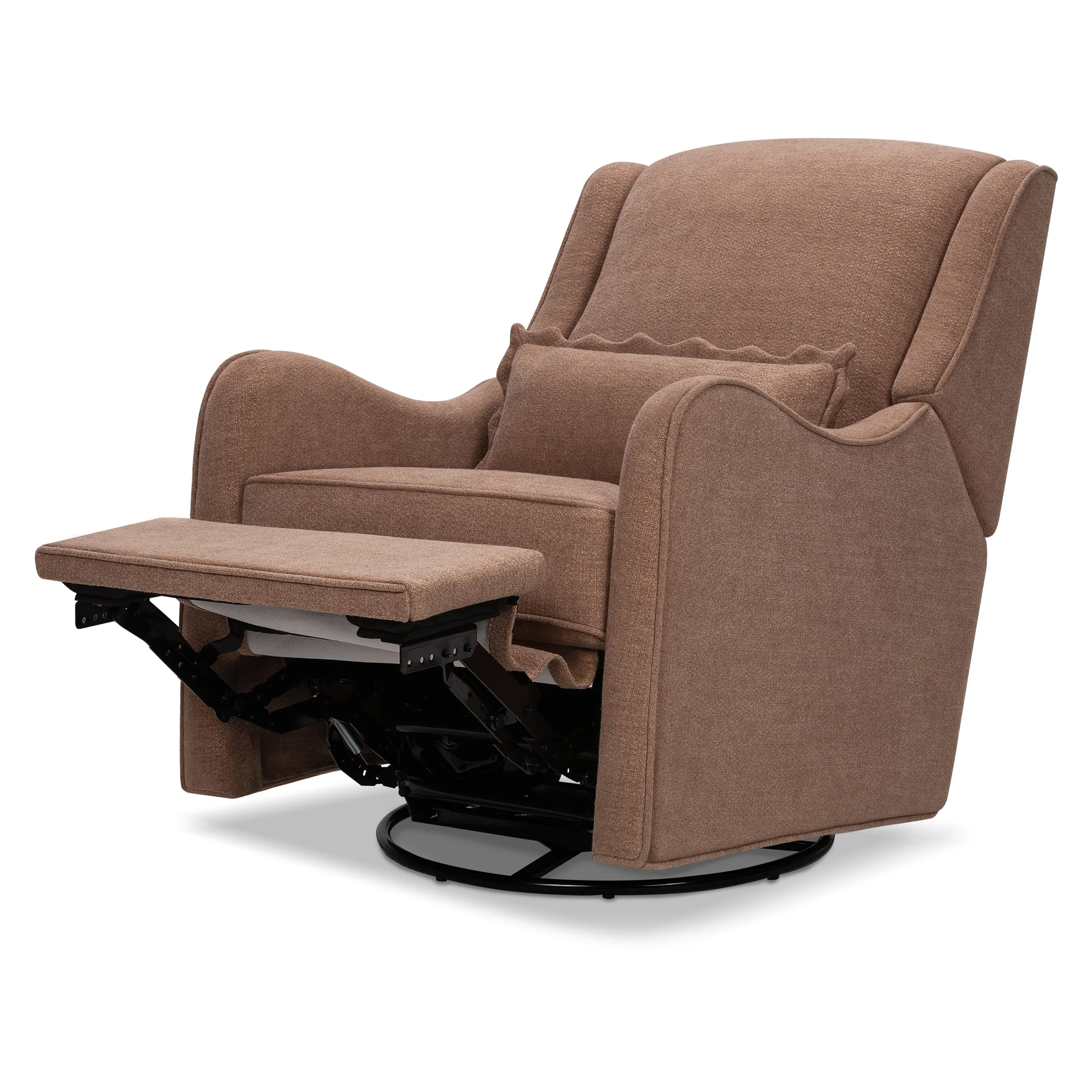 Devon Recliner   Swivel Glider in Performance Eco-Basketweave