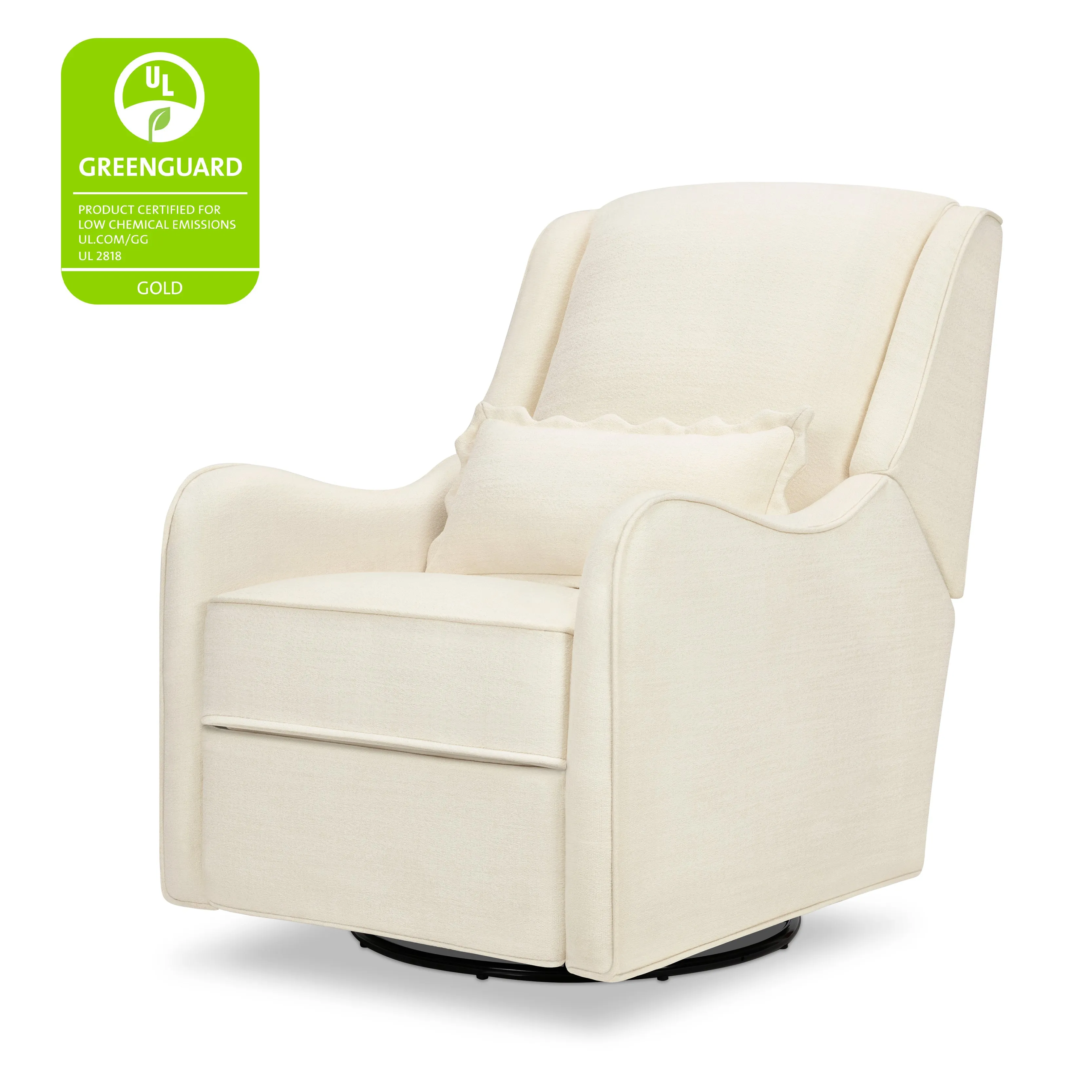 Devon Recliner   Swivel Glider in Performance Eco-Basketweave