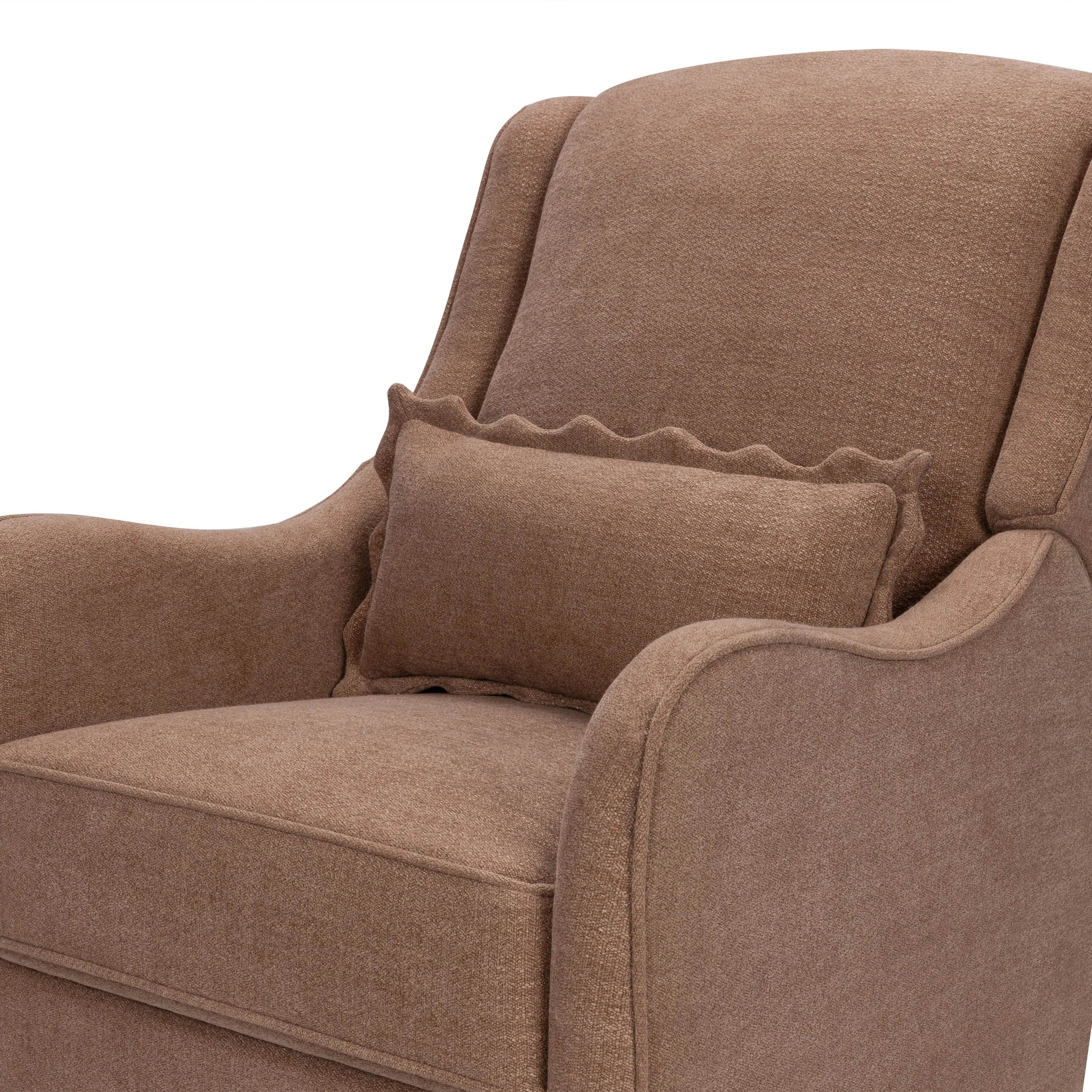 Devon Recliner   Swivel Glider in Performance Eco-Basketweave