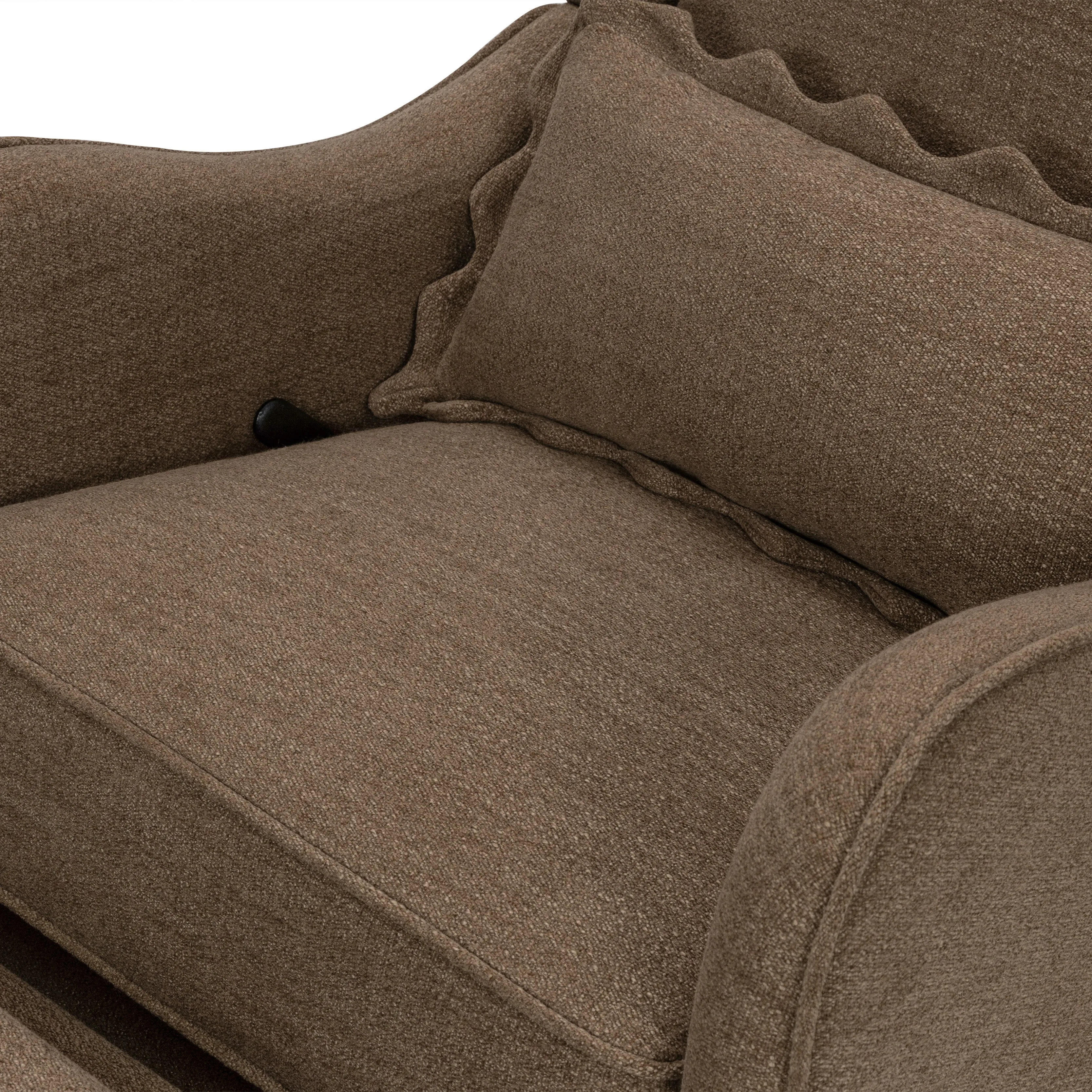 Devon Recliner   Swivel Glider in Performance Eco-Basketweave