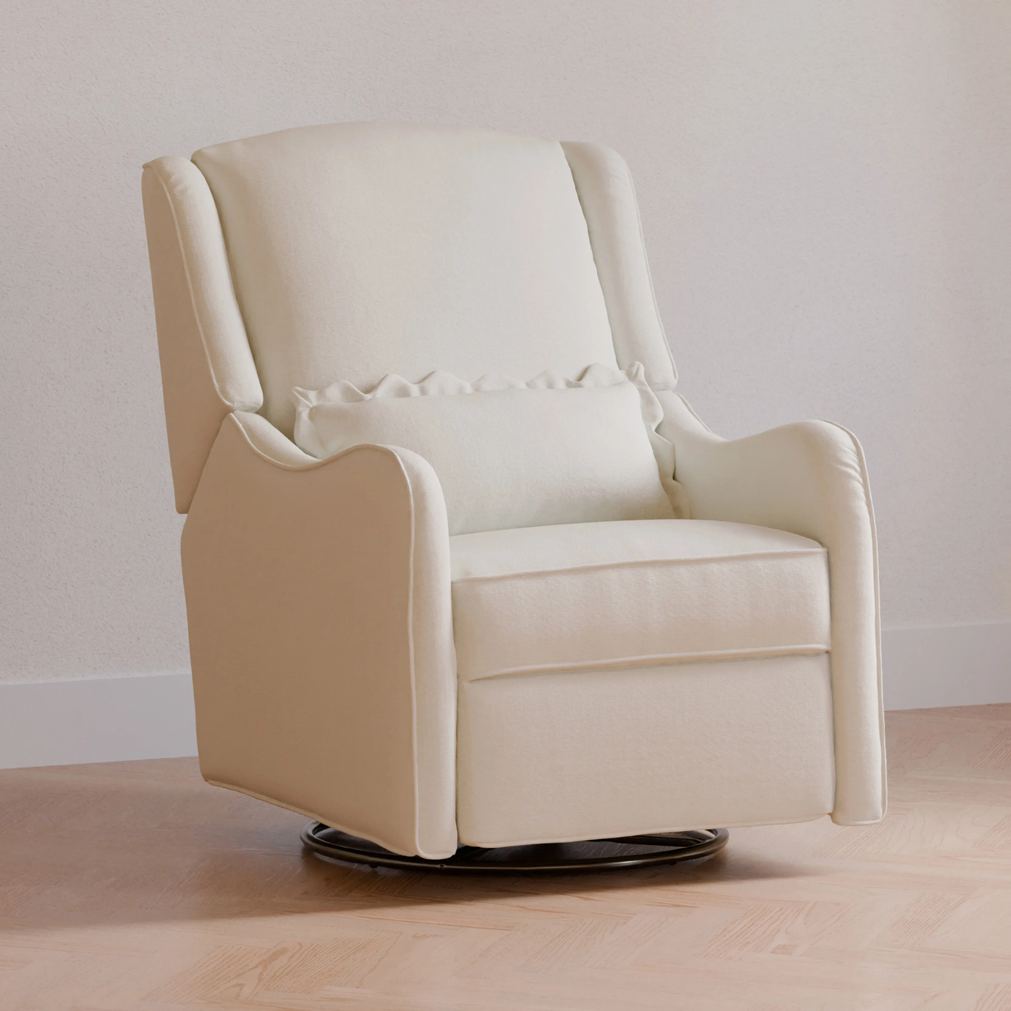 Devon Recliner   Swivel Glider in Performance Eco-Basketweave